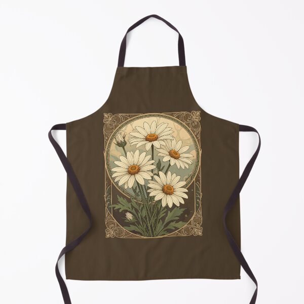 Item preview, Daisy Art Nouveau Elegance Birth Month Flower designed and sold by taiche.