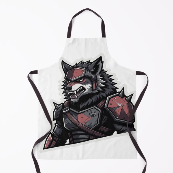 Item preview, Alpha Wolf Soldier – Fierce Battle Royale Gaming Illustration designed and sold by Berouita studio .