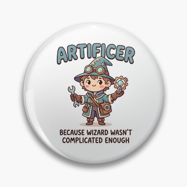 Item preview, Artificer Because Wizard Wasn't Complicated Enough Cute RPG designed and sold by Fenay Designs.