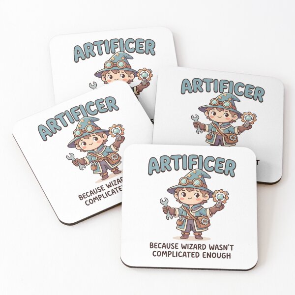 Item preview, Artificer Because Wizard Wasn't Complicated Enough Cute RPG designed and sold by Fenay Designs.