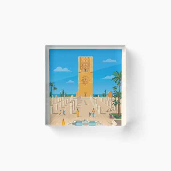 Item preview, Póster conmemorativo del viaje a Rabat Hassan designed and sold by EF-ZEE.