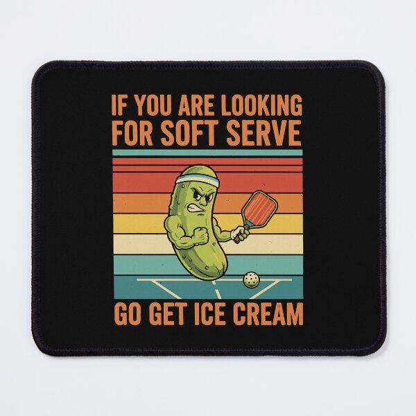Item preview, Pickleball Funny Player Soft Serve Go Get Ice designed and sold by LuminOrb.