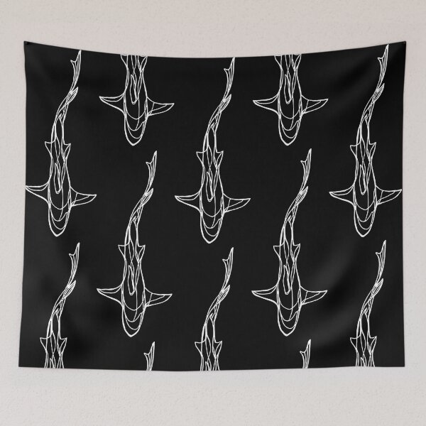Item preview, Silhouette of a great white shark designed and sold by Lagueny.
