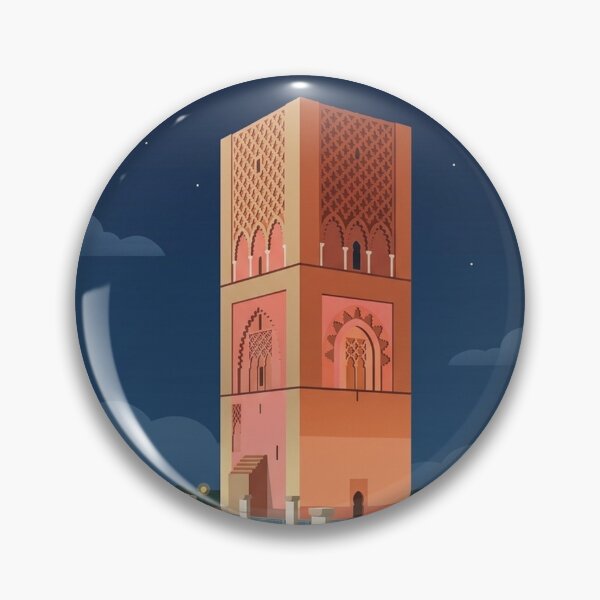 Item preview, Rabat Hassan tour travel memory poster designed and sold by EF-ZEE.