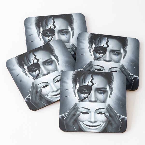 Item preview, Behind the Fake Smile designed and sold by SoulGraphixx.