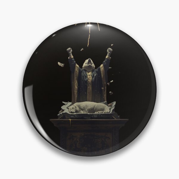 Item preview, Resurrection by Erection — Dark Sacred Wolf Art designed and sold by GeoWhimsy Studio.