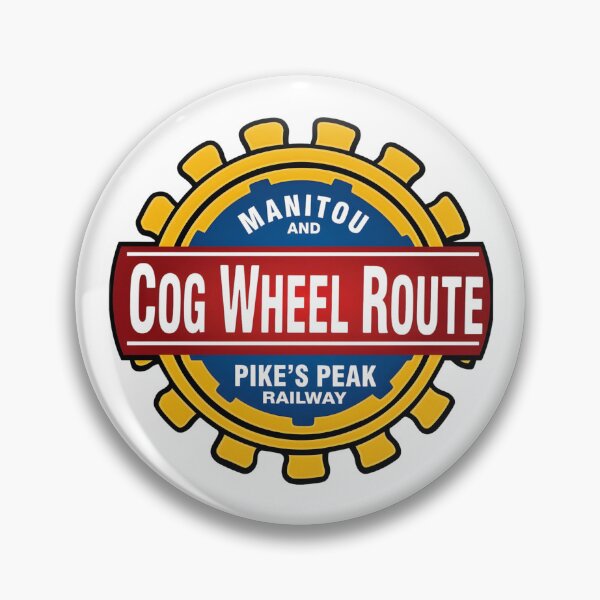 Item preview, Vintage Manitou and Pike's Peak Cog Railway Emblem designed and sold by CharlieDesings.