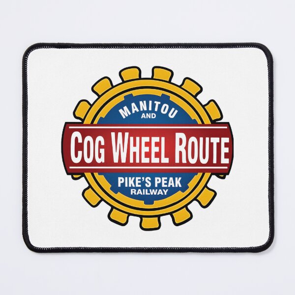 Item preview, Vintage Manitou and Pike's Peak Cog Railway Emblem designed and sold by CharlieDesings.