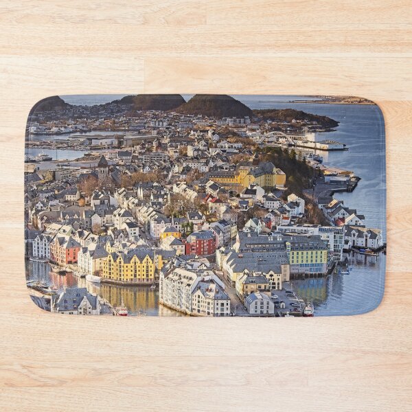Item preview, Alesund Panoramic Cityscape Norway designed and sold by Martyn R Arnold Fine Art Nature & Landscape Photography.