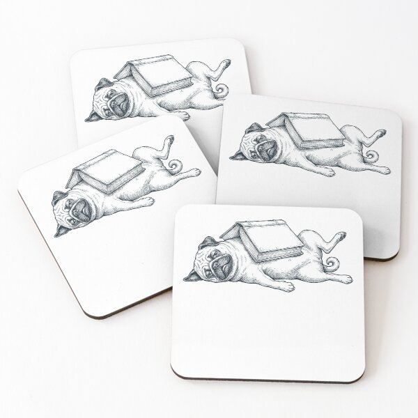 Item preview, Funny Pug Reading Book Nap Dog Lover designed and sold by DoodleTortle.