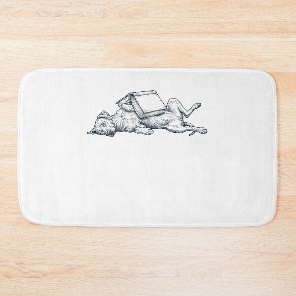 Item preview, Funny Rhodesian Ridgeback Reading Book Nap Dog Lover designed and sold by DoodleTortle.