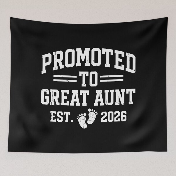 Item preview, Promoted to Great Aunt Est 2026 from New Mom Dad Mothers Day designed and sold by OlakunleOloroz.