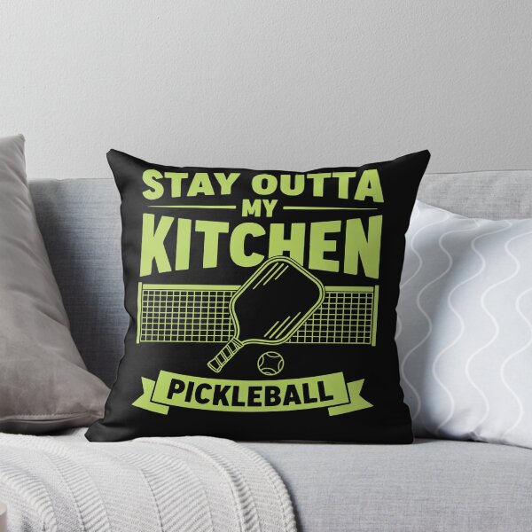 Artikelvorschau, Pickleball Stay Outta My Kitchen funny player play entworfen und verkauft von LuminOrb.