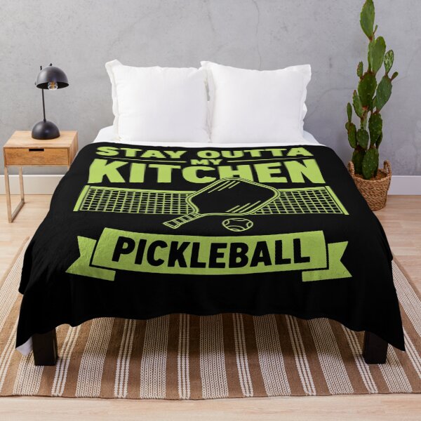 Item preview, Pickleball Stay Outta My Kitchen funny player play designed and sold by LuminOrb.