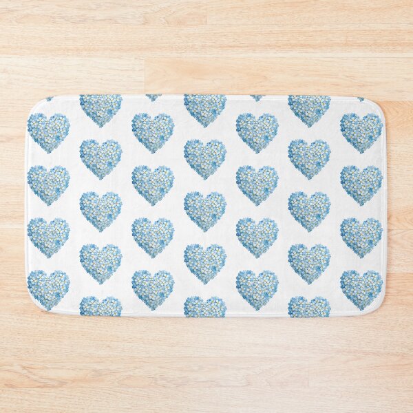 Item preview, Heart of little blue forget-me-not designed and sold by uunaa.