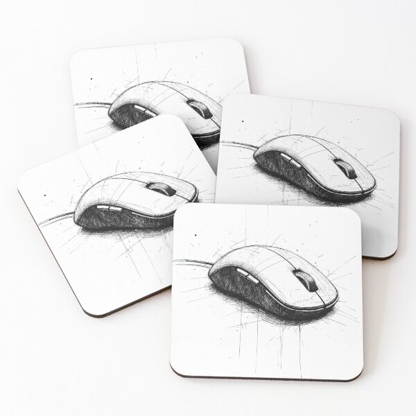 Item preview, Digital Input: The Wired Mouse Sketch designed and sold by Imaagica.