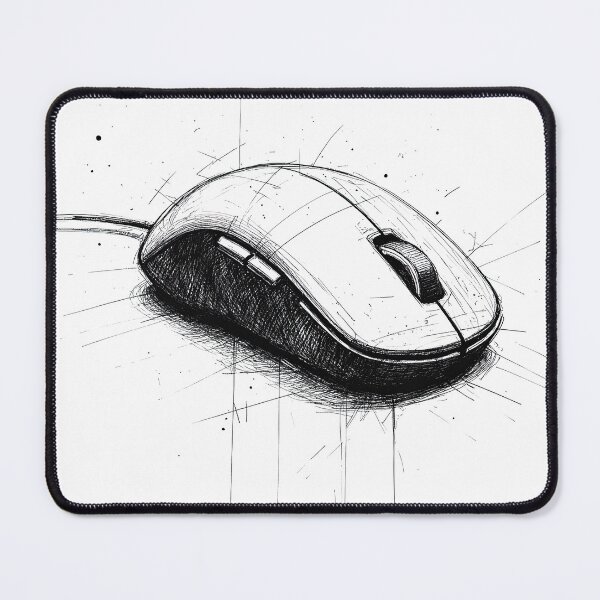 Item preview, Digital Input: The Wired Mouse Sketch designed and sold by Imaagica.