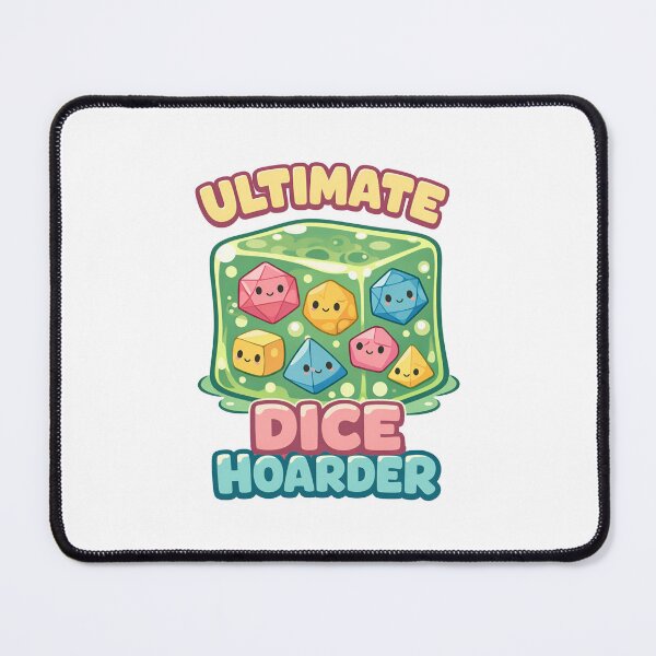 Item preview, Ultimate Dice Hoarder Cute Gelatinous Cube Polyhedral designed and sold by Fenay Designs.
