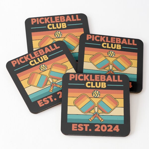 Item preview, Pickleball Club Est 2024 Funny Player Pickle Ball designed and sold by LuminOrb.