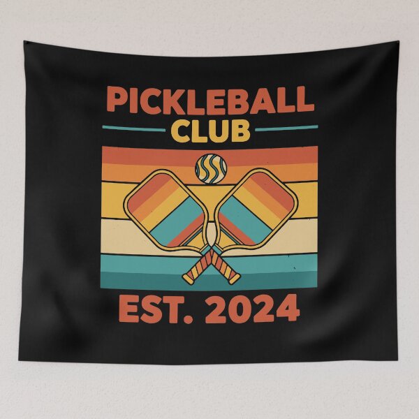 Item preview, Pickleball Club Est 2024 Funny Player Pickle Ball designed and sold by LuminOrb.