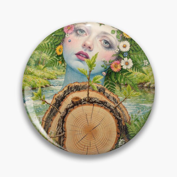 Item preview, New Tree Growing in Spring designed and sold by M-Y-A-R-T-.