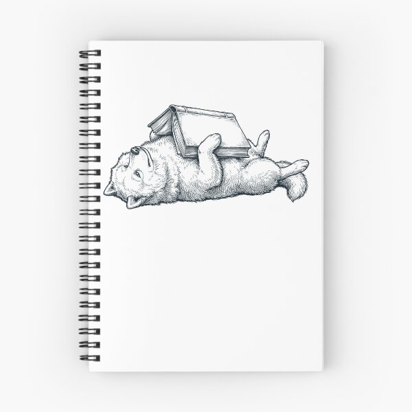 Item preview, Funny Samoyed Reading Book Nap Dog Lover designed and sold by DoodleTortle.