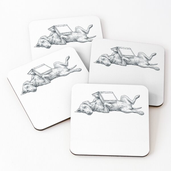 Item preview, Funny Weimaraner Reading Book Nap Dog Lover designed and sold by DoodleTortle.