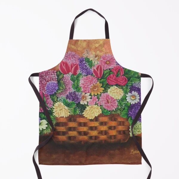 Item preview, Basket of Flowers designed and sold by Monique'sArtStudio.