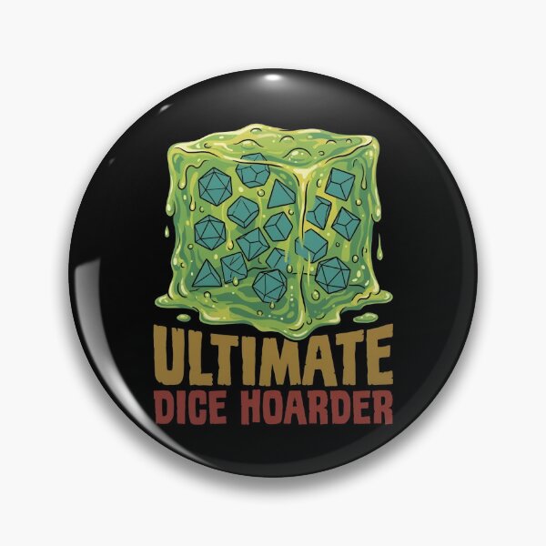 Item preview, Ultimate Dice Hoarder Green Gelatinous Cube Monster designed and sold by Fenay Designs.
