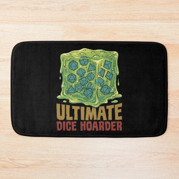 Item preview, Ultimate Dice Hoarder Green Gelatinous Cube Monster designed and sold by Fenay Designs.
