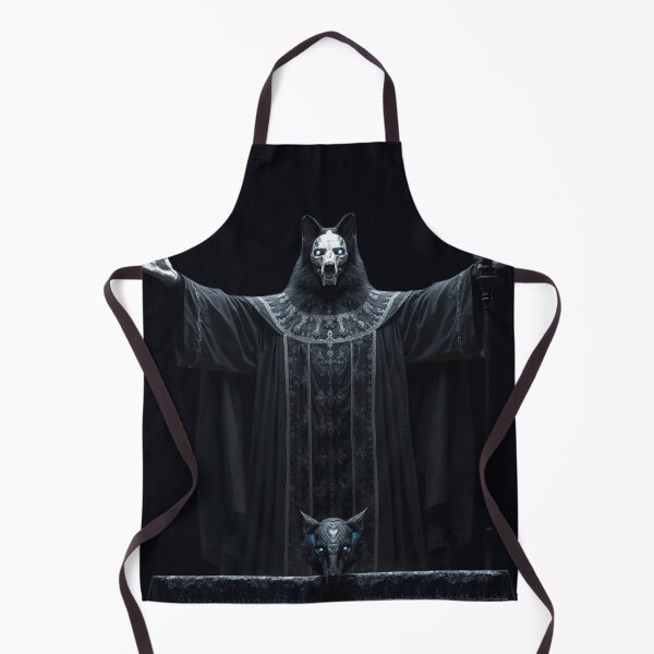 Item preview, Midnight Messiah — Dark Sacred Wolf Sovereign Art designed and sold by GeoWhimsy Studio.