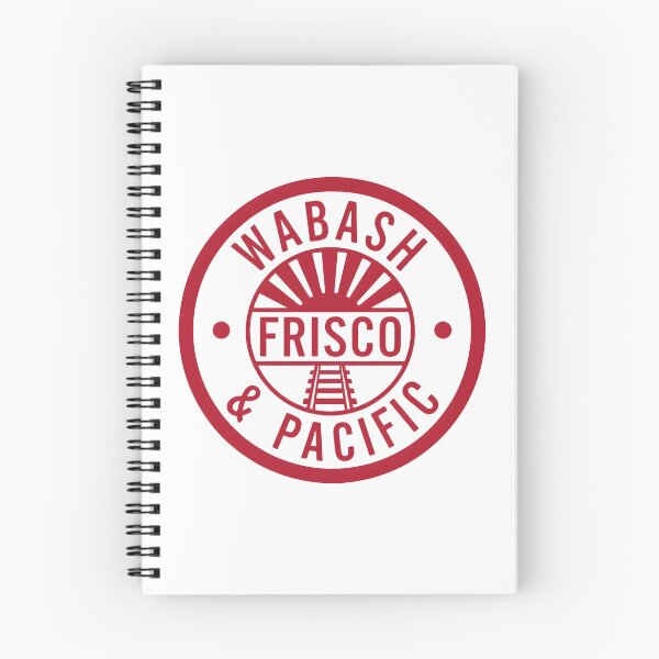 Item preview, Vintage Wabash Frisco and Pacific Railway Steam Engine Line Logo designed and sold by CharlieDesings.