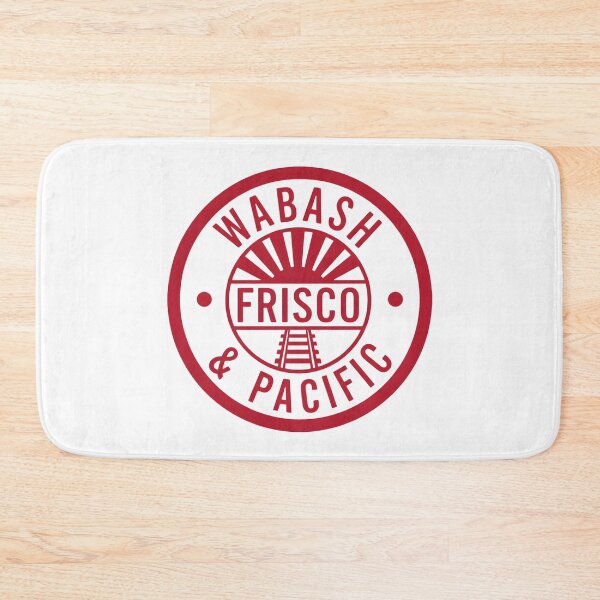 Item preview, Vintage Wabash Frisco and Pacific Railway Steam Engine Line Logo designed and sold by CharlieDesings.