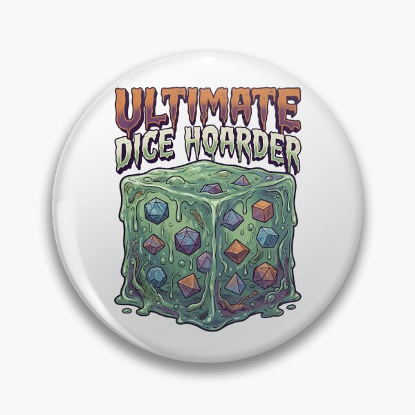 Item preview, Ultimate Dice Hoarder Gelatinous Goo Monster RPG designed and sold by Fenay Designs.