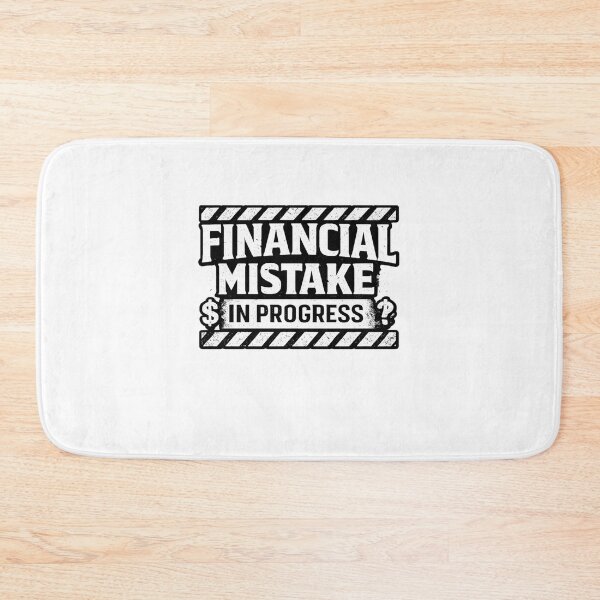 Item preview, Financial Mistake In Progress Shirt, Funny Money Humor Tee, Broke Joke T-Shirt, Sarcastic Finance Gift, Budget Life Design designed and sold by UrbanCanvvas.