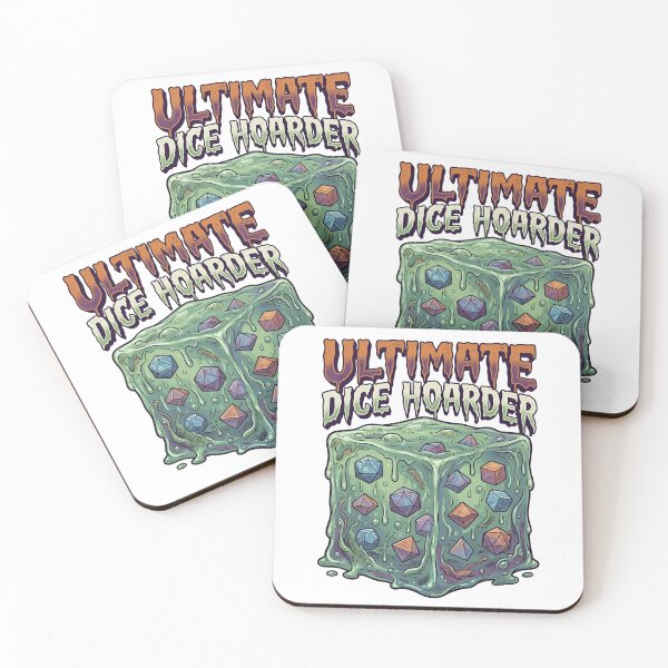 Item preview, Ultimate Dice Hoarder Gelatinous Goo Monster RPG designed and sold by Fenay Designs.