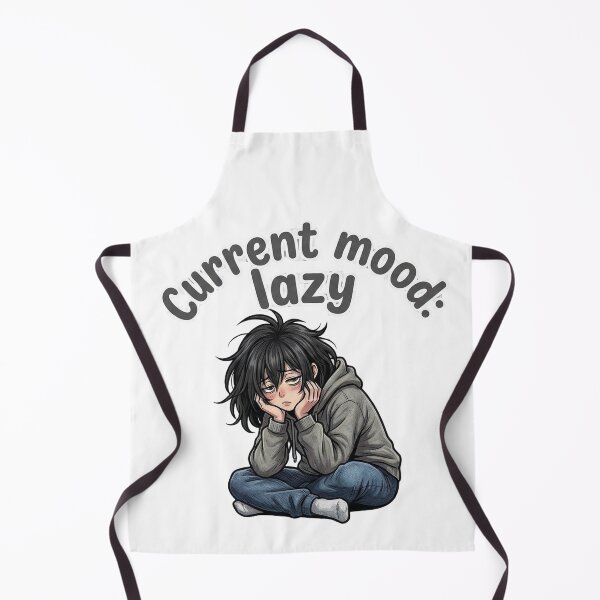 Item preview, Current Mood Lazy Anime Girl Funny Aesthetic Design designed and sold by MoodFabrication.