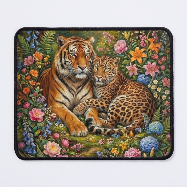 Item preview, Leopards and tigers designed and sold by PP&RAINBOW SHOP.