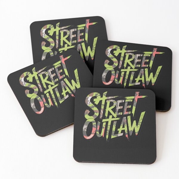 Item preview, Street Outlaw Green Camouflage Graffiti Art designed and sold by AilinsDesigns.
