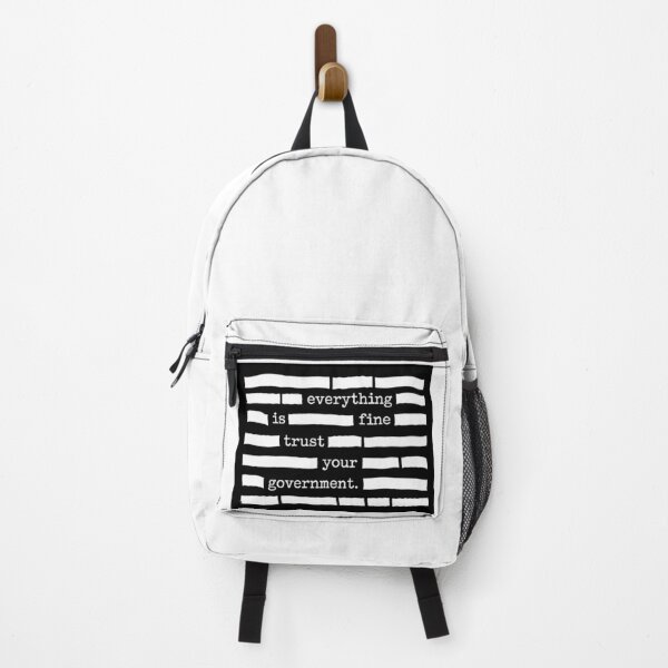 Item preview, Everything Is Fine Trust Your Government - Redacted Files Bumper designed and sold by PixVib.