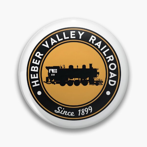 Item preview, Heber Valley Railroad Heritage Steam Locomotive Logo since 1899 designed and sold by CharlieDesings.
