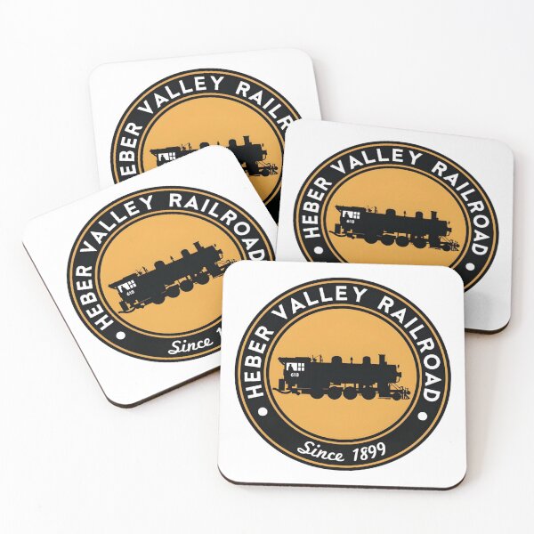 Item preview, Heber Valley Railroad Heritage Steam Locomotive Logo since 1899 designed and sold by CharlieDesings.