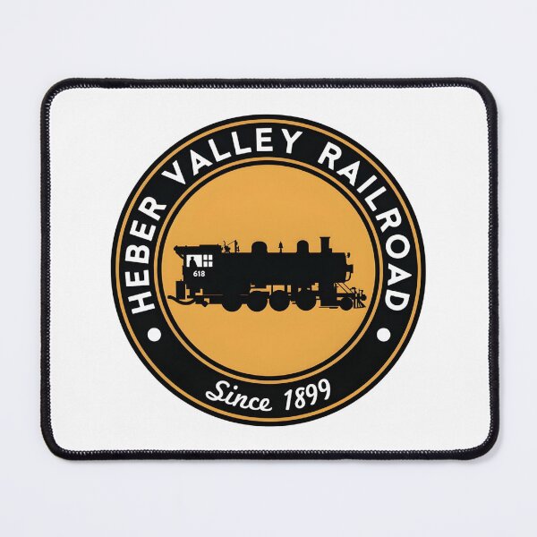 Item preview, Heber Valley Railroad Heritage Steam Locomotive Logo since 1899 designed and sold by CharlieDesings.