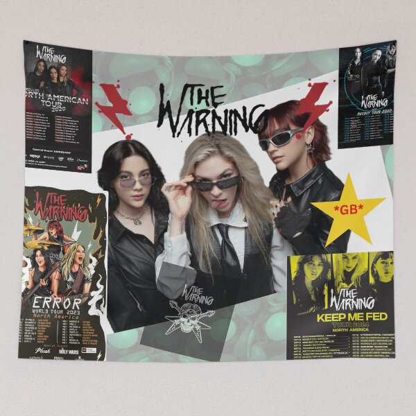 Item preview, The Warning Collage Tour Posters Edition designed and sold by BLGeiger2023.