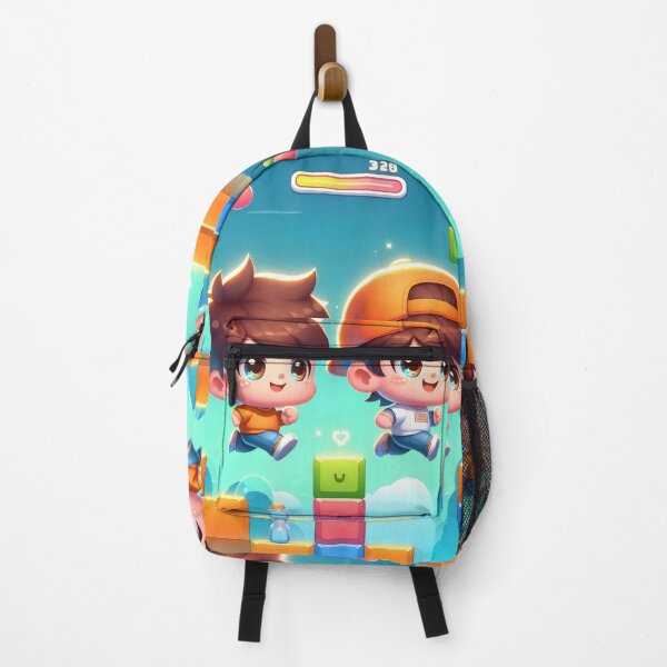Item preview, Cute Brothers Arcade Game Adventure designed and sold by AI-Only Creations.