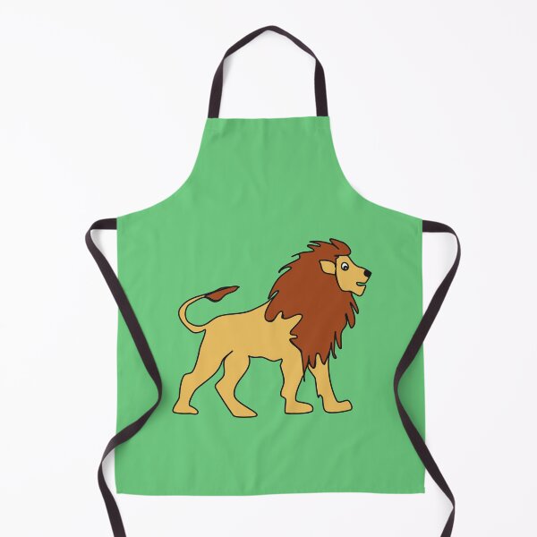 Item preview, Lion, Adorable Animals Series Handdrawn Minimalist Illustration designed and sold by SWSandraWechner.