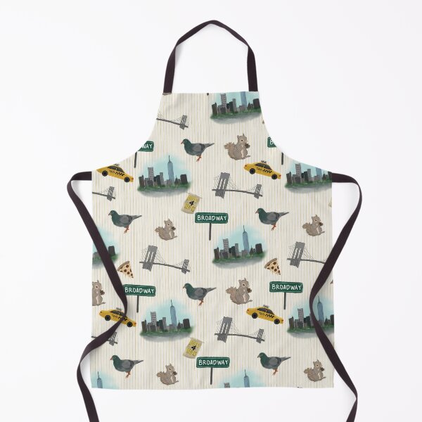 Item preview, New York City Icons Hand Drawn Pattern designed and sold by Seamlessly Buffalo.
