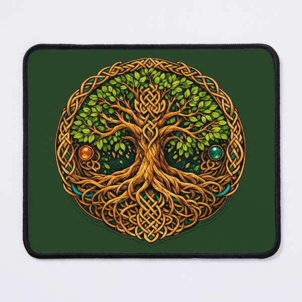 Item preview, Celtic Tree of Life Knotwork Art designed and sold by Orca Chuckle Studios.