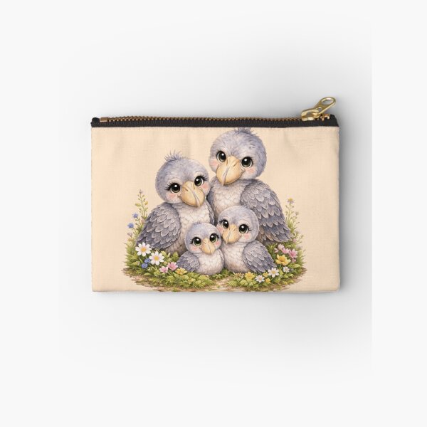 Item preview, Shoebill Family of Four – Adorable Bird Family Art designed and sold by BirdsRbeautiful.
