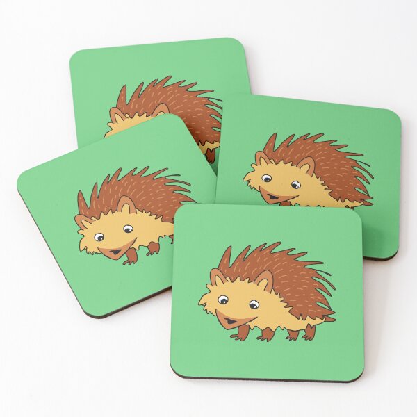 Item preview, Hedgehog, Adorable Animals Series Handdrawn Minimalist Illustration designed and sold by SWSandraWechner.